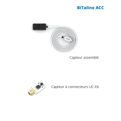 Capteur accélérométrique (ACC) BITalino