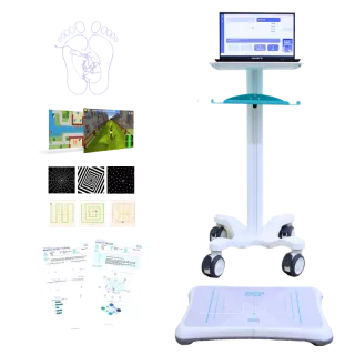 Plateforme PhysioSensing Balance Basic pour évaluation clinique de l'équilibre et rééducation posturale