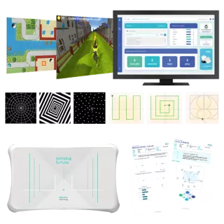 Plateforme d'équilibre PhysioSensing Balance Basic | Mescan