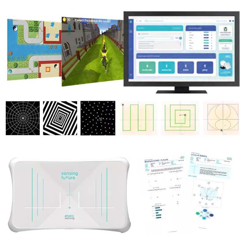 Plateforme d'équilibre PhysioSensing Balance Basic | Mescan