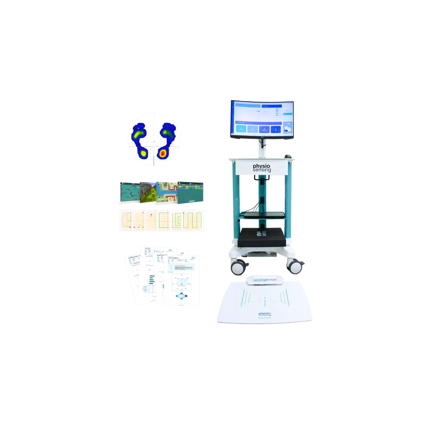 Plateforme de rééducation et équilibre Balance Rehab Station | Mescan