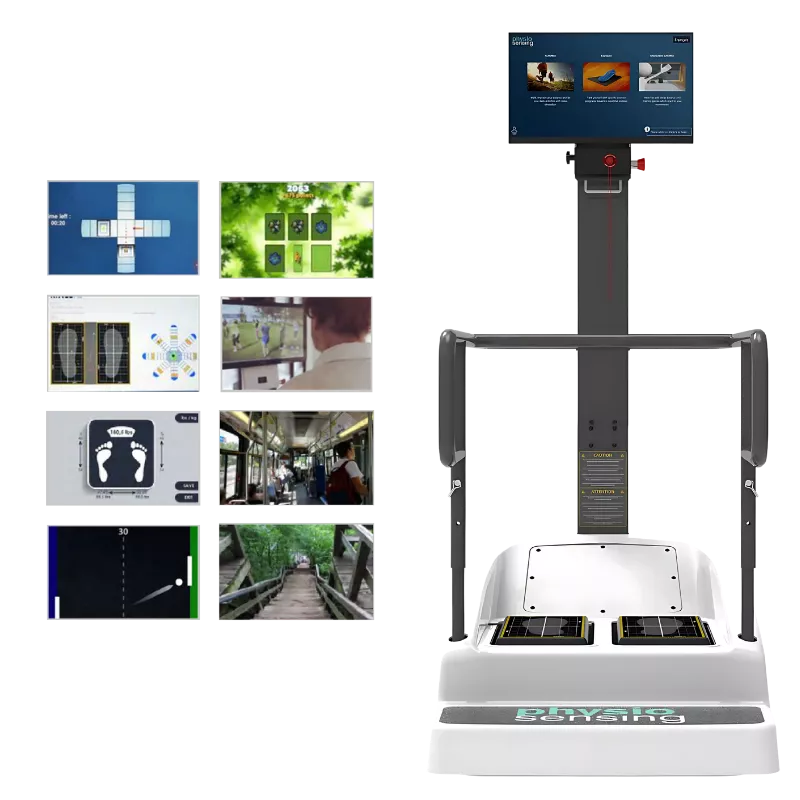 Système PhysioSensing Kine-Sim Dynamic de SensingFuture : 2 plateformes motorisées pour réadaptation robotisée interactive