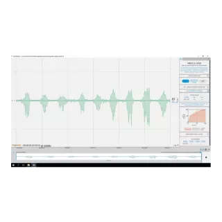 Analyse de la charge musculaire (EMG) OpenSignals