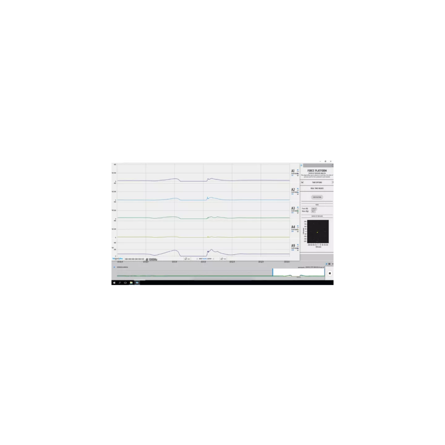 Plateforme de force OpenSignals
