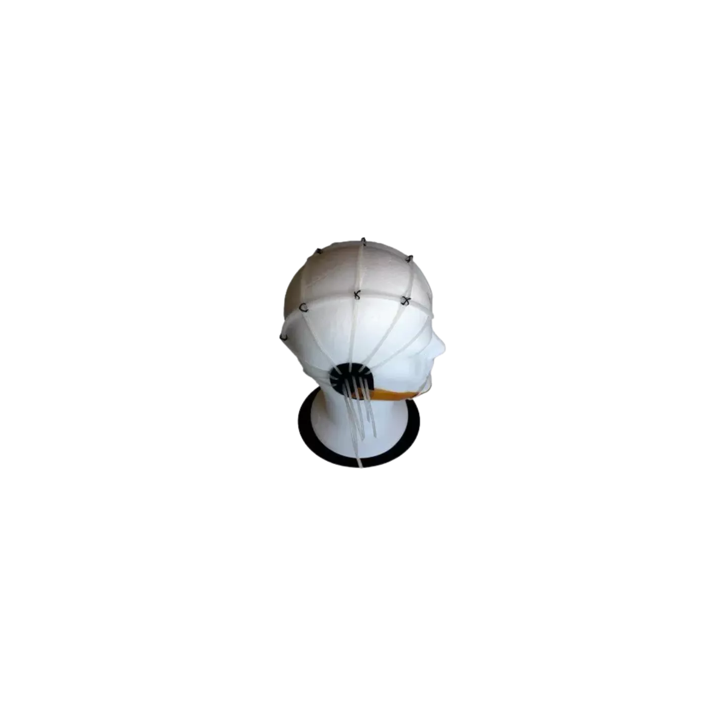 Casque en silicone ajustable pour EEG