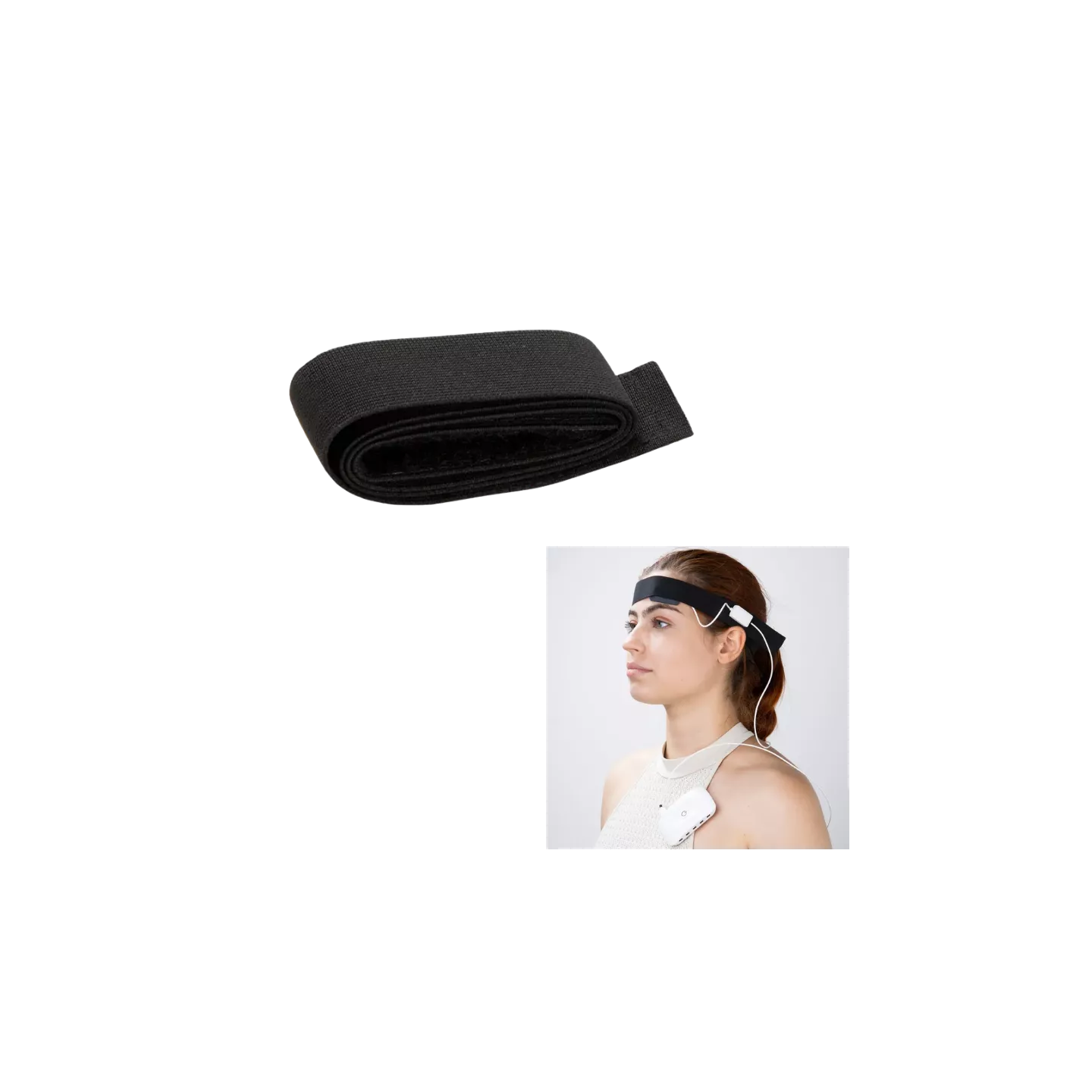 Bandeau pour électrodes EEG et capteurs FNIRS