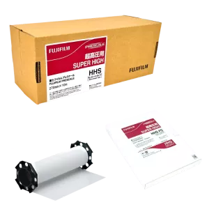 Film Fujifilm Prescale HHS (Super High Pressure) pour mesurer les contraintes de pression extrêmes allant de 130 à 300 MPa