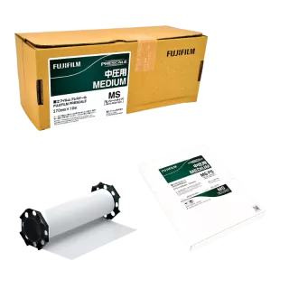 Film de mesure de pression Fujifilm Prescale MS (Medium Pressure) monocouche, pour les contraintes de 10 à 50 MPa