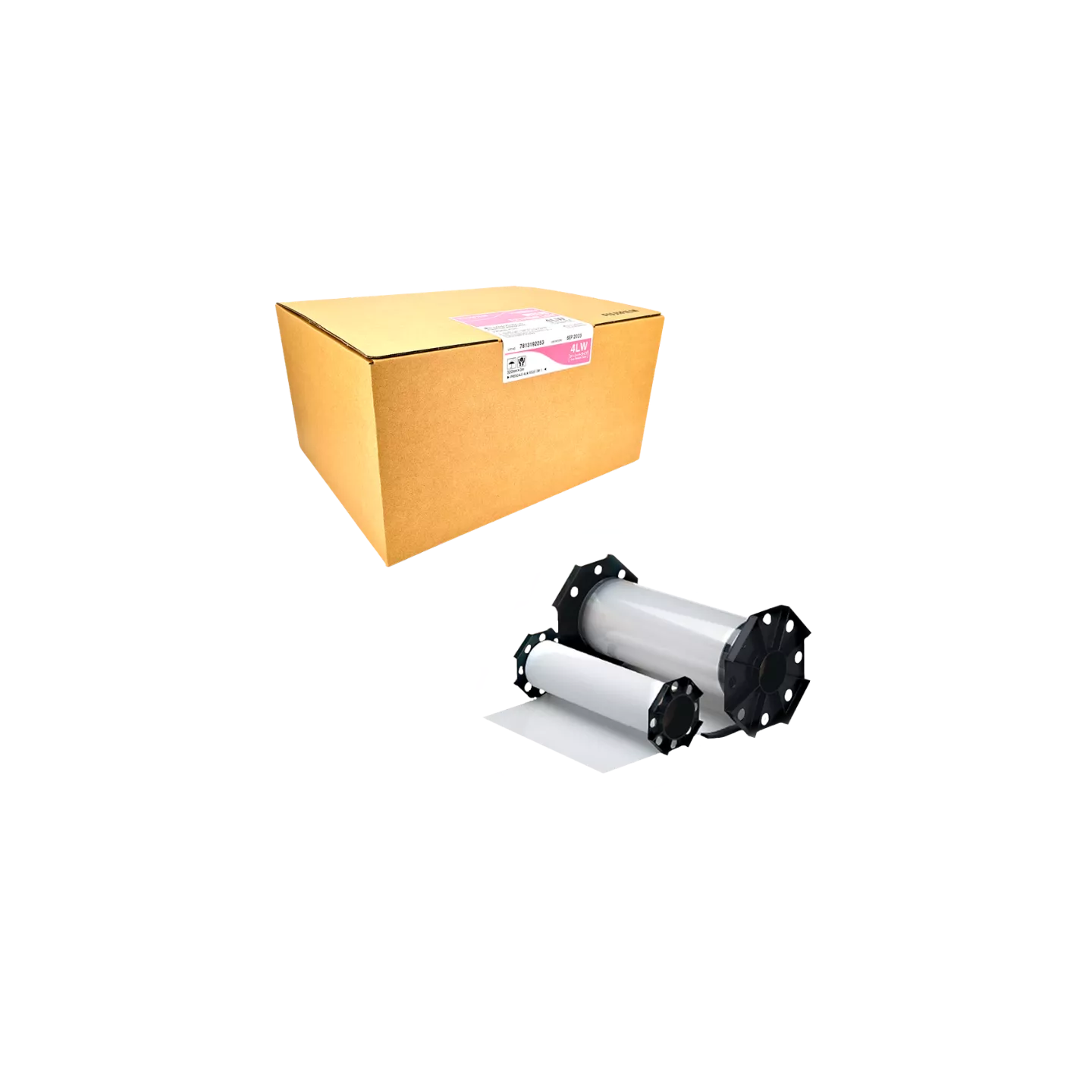 Film de mesure de pression Fujifilm Prescale 4LW (Extreme Low Pressure) pour les pressions extrêmement faibles : 0,05 à 0,2 MPa