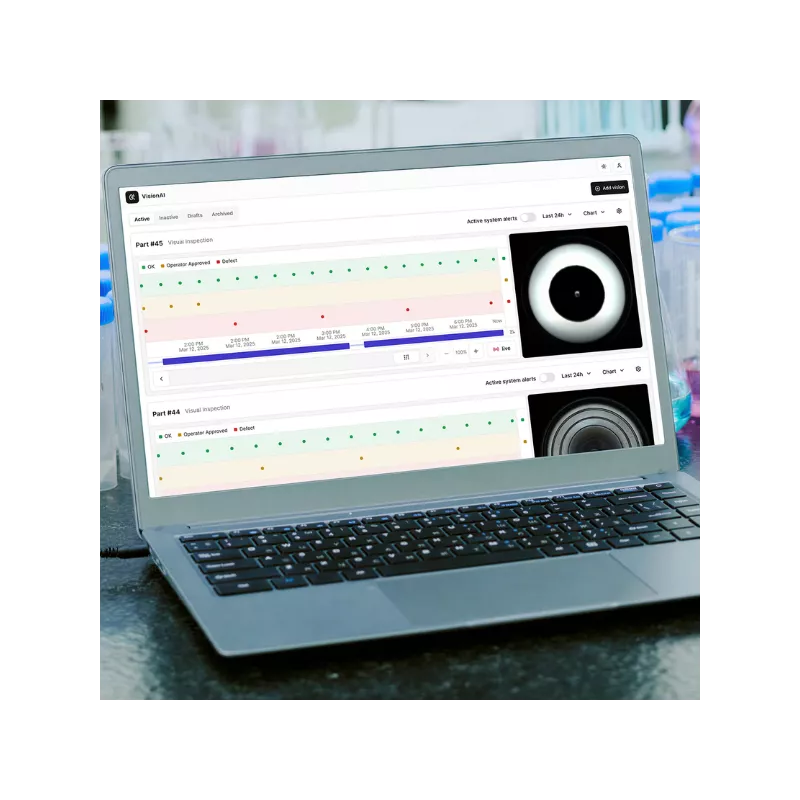 VisionAI™ Visual Inspection : inspection visuelle pilotée par l'intelligence artificielle