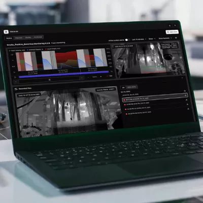 VisionAI™ Foam detection : contrôle visuel des niveaux de mousse et liquide de bioréacteurs pour automatisation de bioprocédés