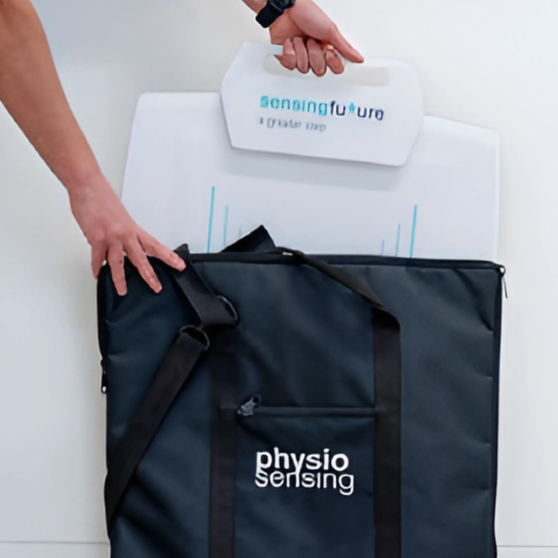 sac de transport pour plateforme d'analyse des pressions plantaires physio sensing