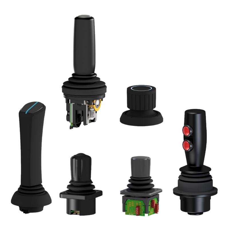 Joysticks industriels haute précision GT Joysticks