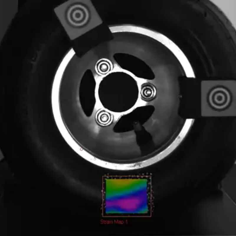 Analyse DIC ett cinématique 3D avec le système Imetrum Axiom