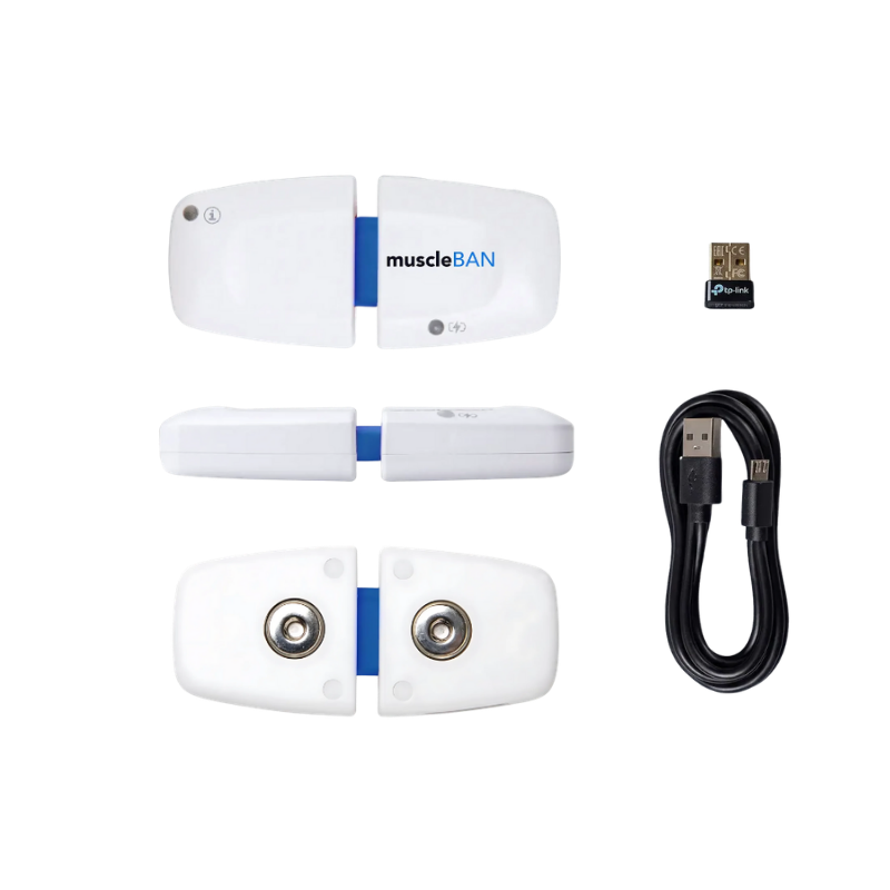 Module EMG sans fil bluetooth muscleBAN