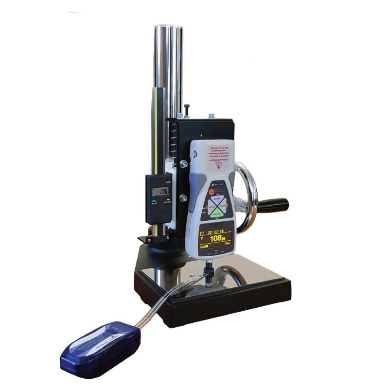 Banc dynamométrique vertical 1 kN haute stabilité idéal pour l'étalonnage des capteurs FlxiForce