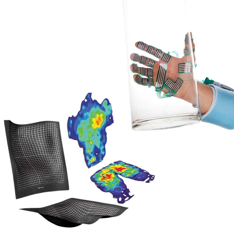systèmes Tekscan Grip et BPMS pour l'analyse des pressions du corps et  l'analyse ergonomique