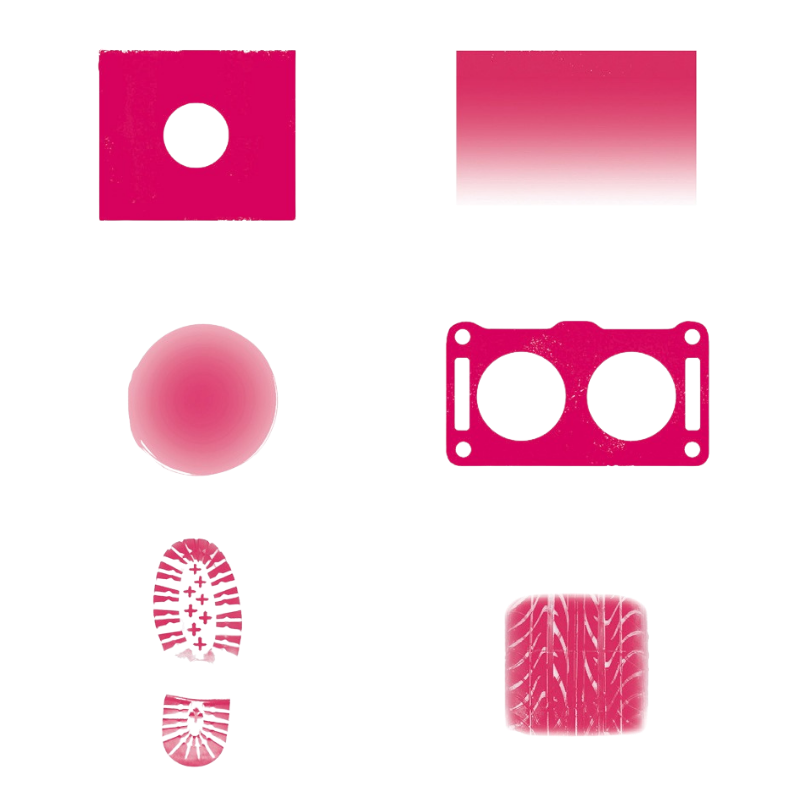 Les films Prescale de Fujifilm cartographie et quantifie en couleur le contact entre 2 pièces