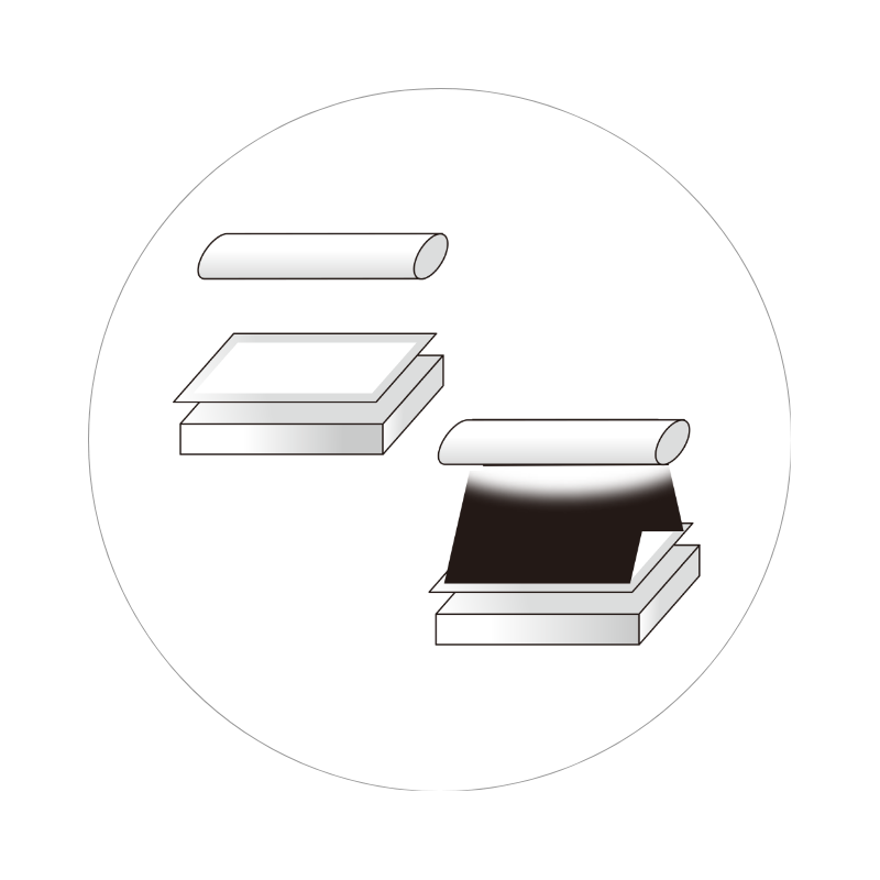Tutoriel UVscale - étape 2 : éclairez la surface du film