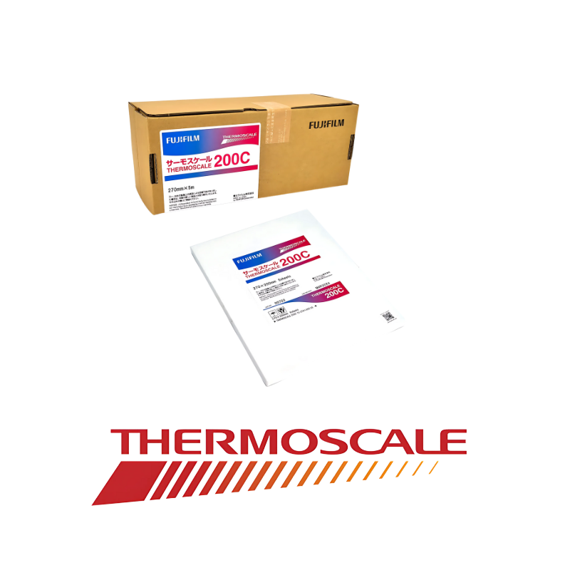 Fujifilm Thermoscale en feuilles et rouleaux Fujifilm Themoscale, films de mesure de température