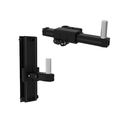 support de montage pour extensomètre vidéos UVX3D sur chassis machine d'essais universelle (UTM)