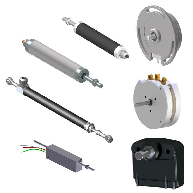 Potentiomètres linéaire et rotatifs de haute précision GT Joysticks