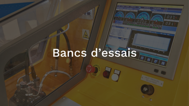 Bancs d'essais